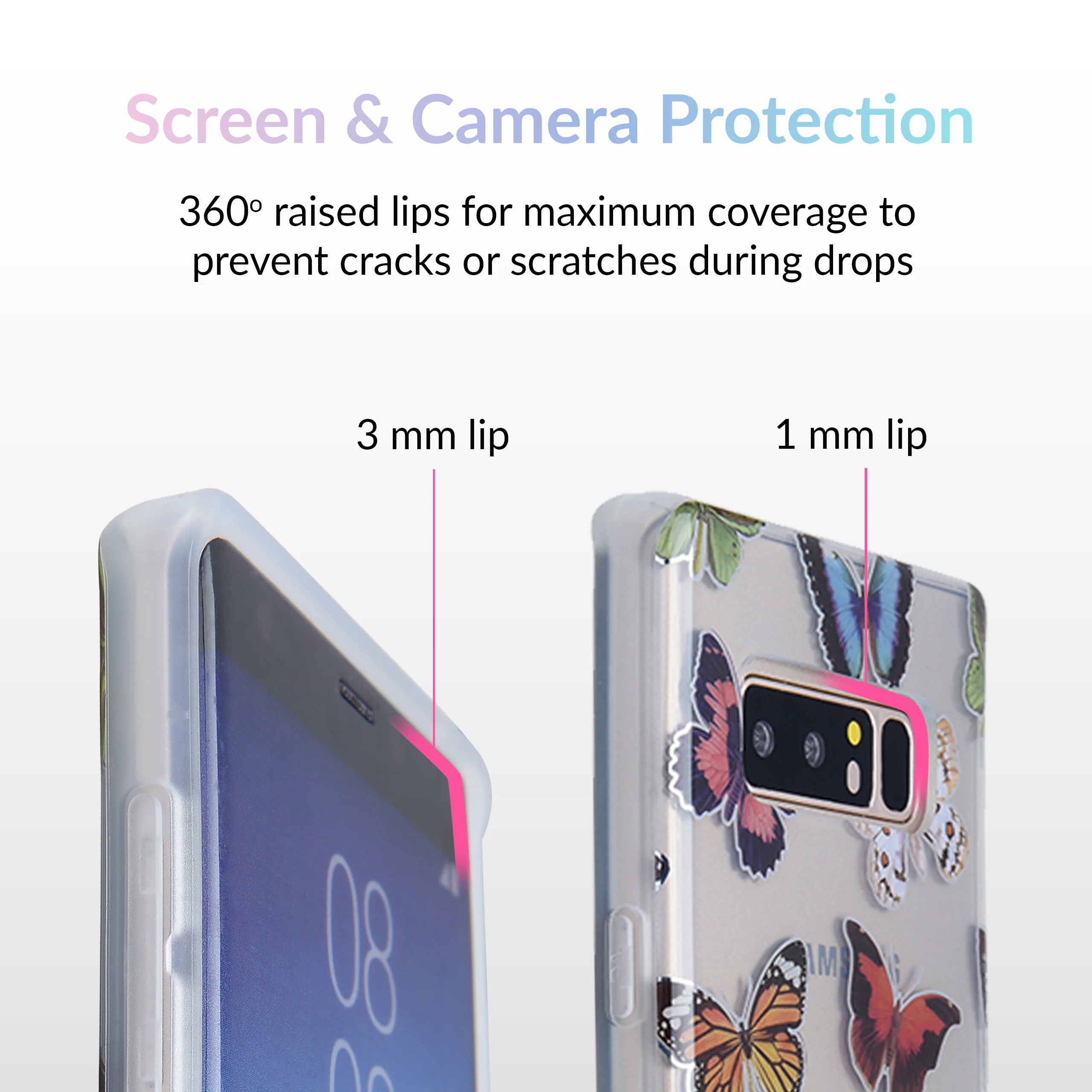 Vintage Butterfly Samsung Galaxy Clear Case - Image 18