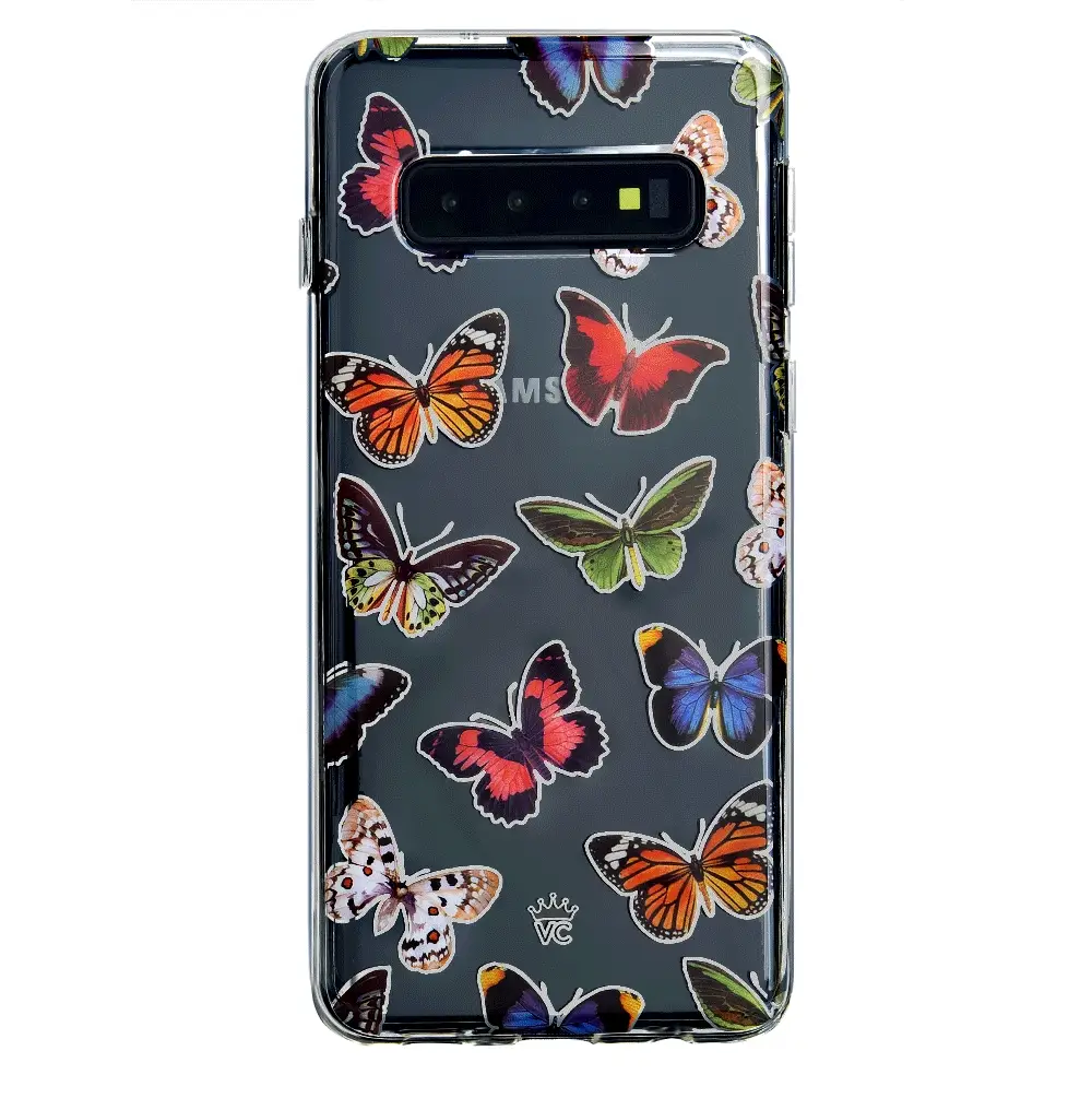 Vintage Butterfly Samsung Galaxy Clear Case - Image 21