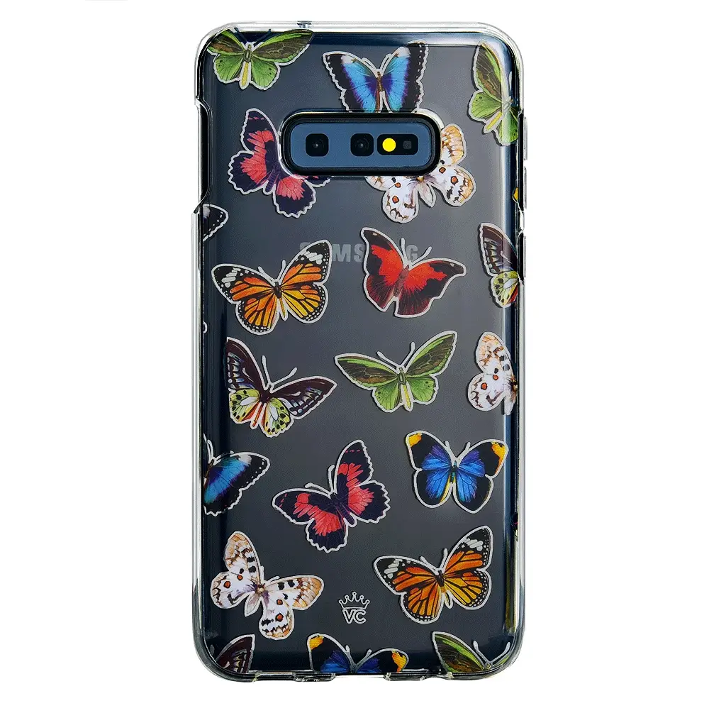 Vintage Butterfly Samsung Galaxy Clear Case - Image 31