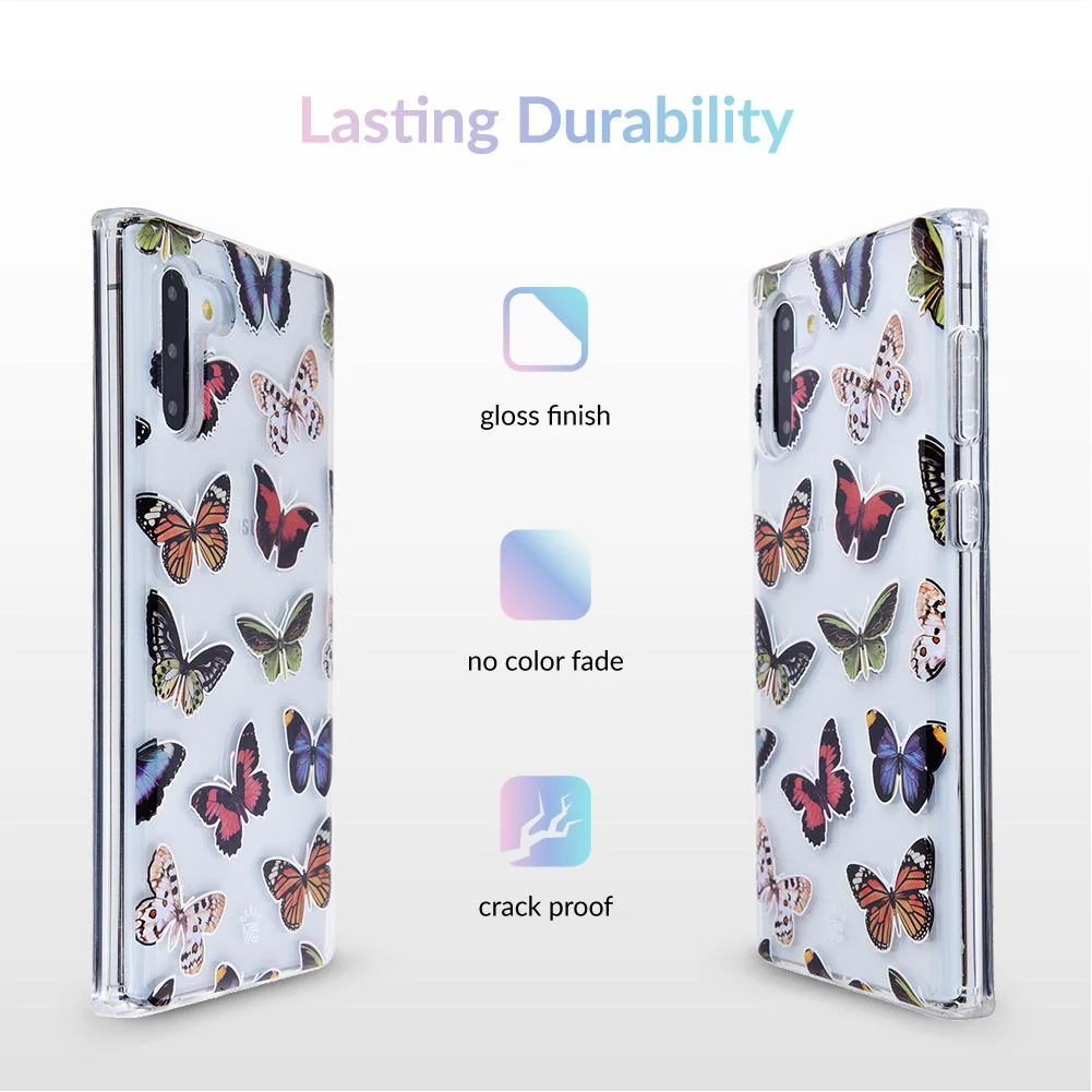 Vintage Butterfly Samsung Galaxy Clear Case - Image 39