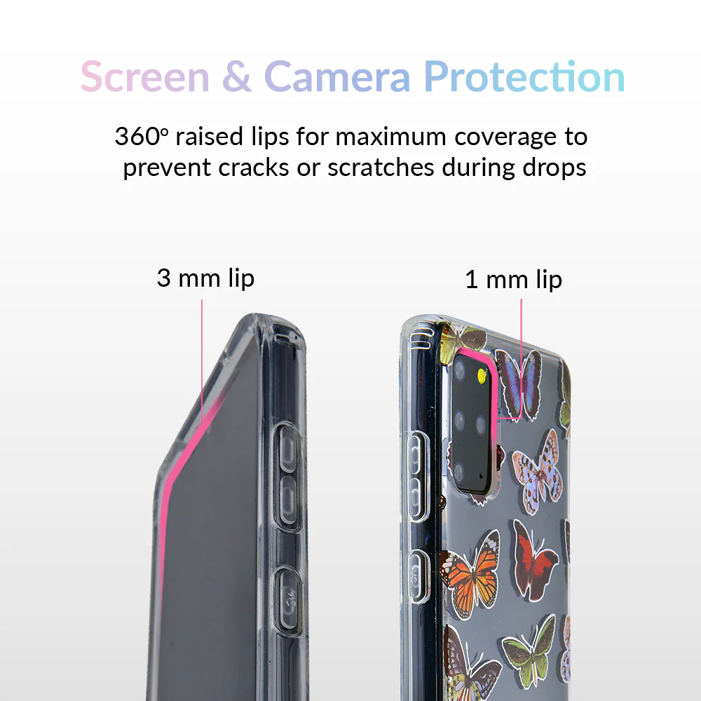 Vintage Butterfly Samsung Galaxy Clear Case - Image 47