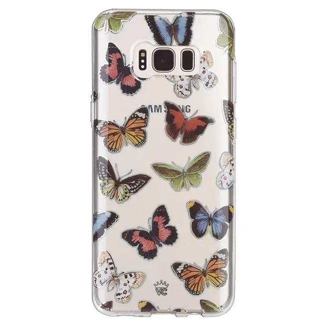 Vintage Butterfly Samsung Galaxy Clear Case - Image 5