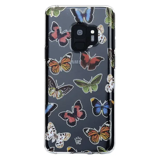 Vintage Butterfly Samsung Galaxy Clear Case - Image 9
