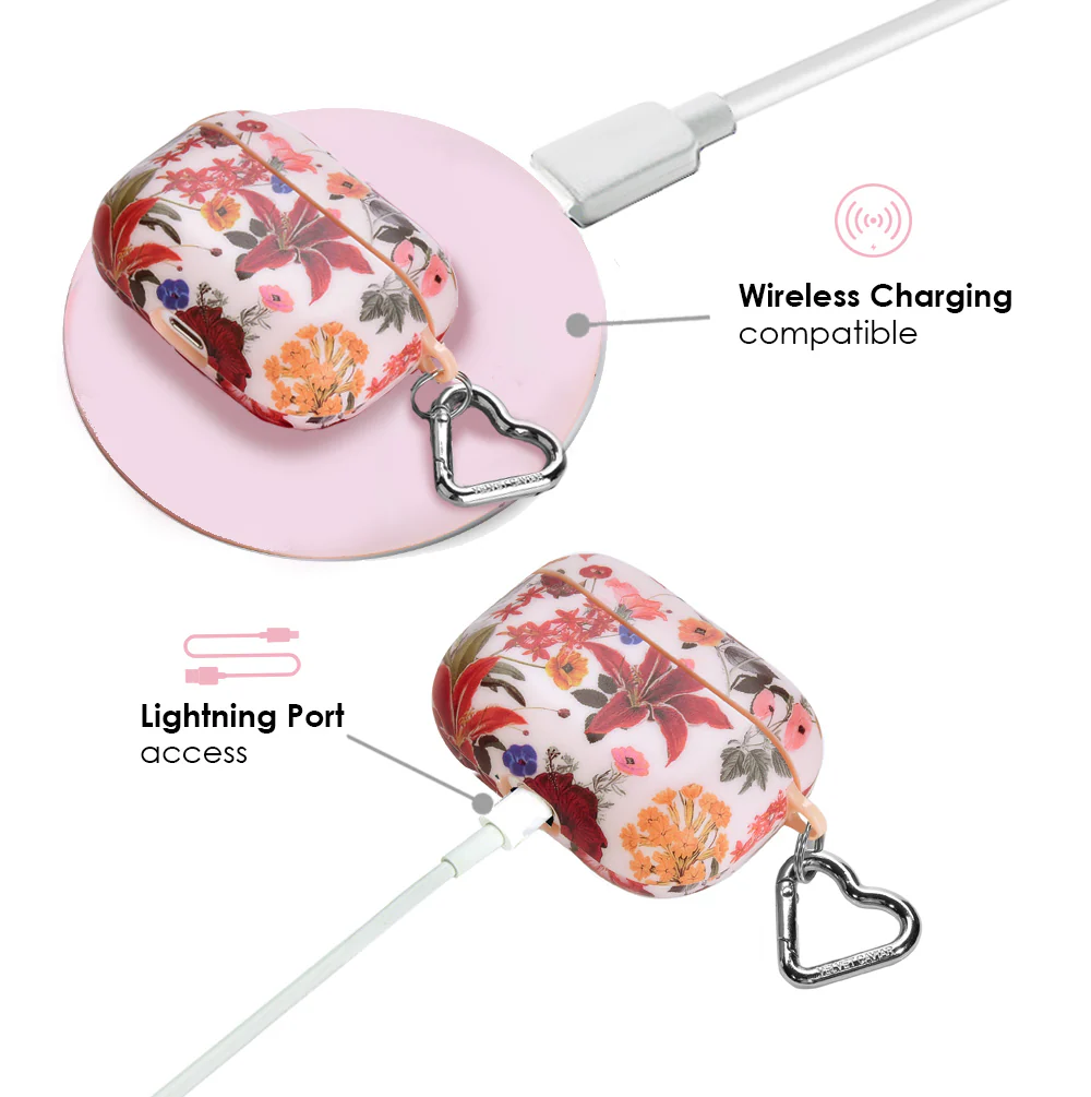 Vintage Floral AirPods Case - Image 10