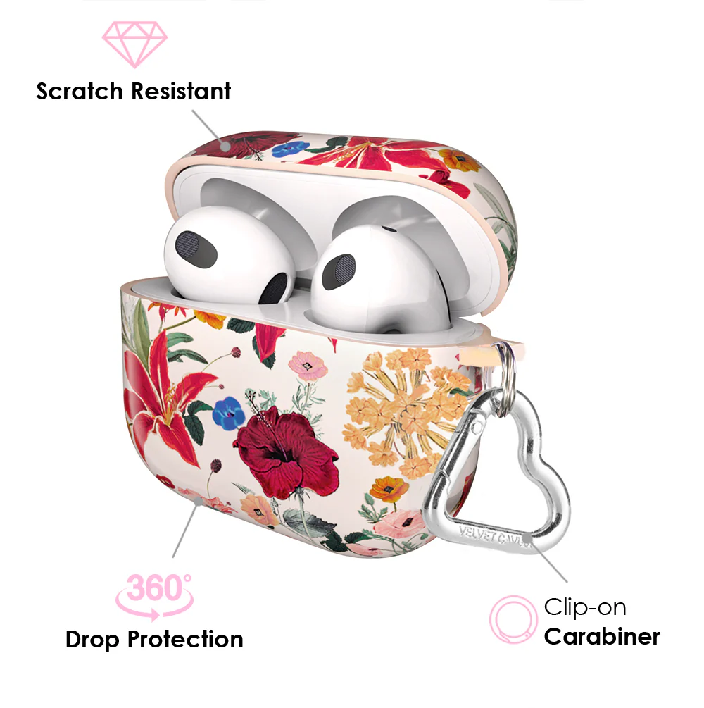 Vintage Floral AirPods Case - Image 12