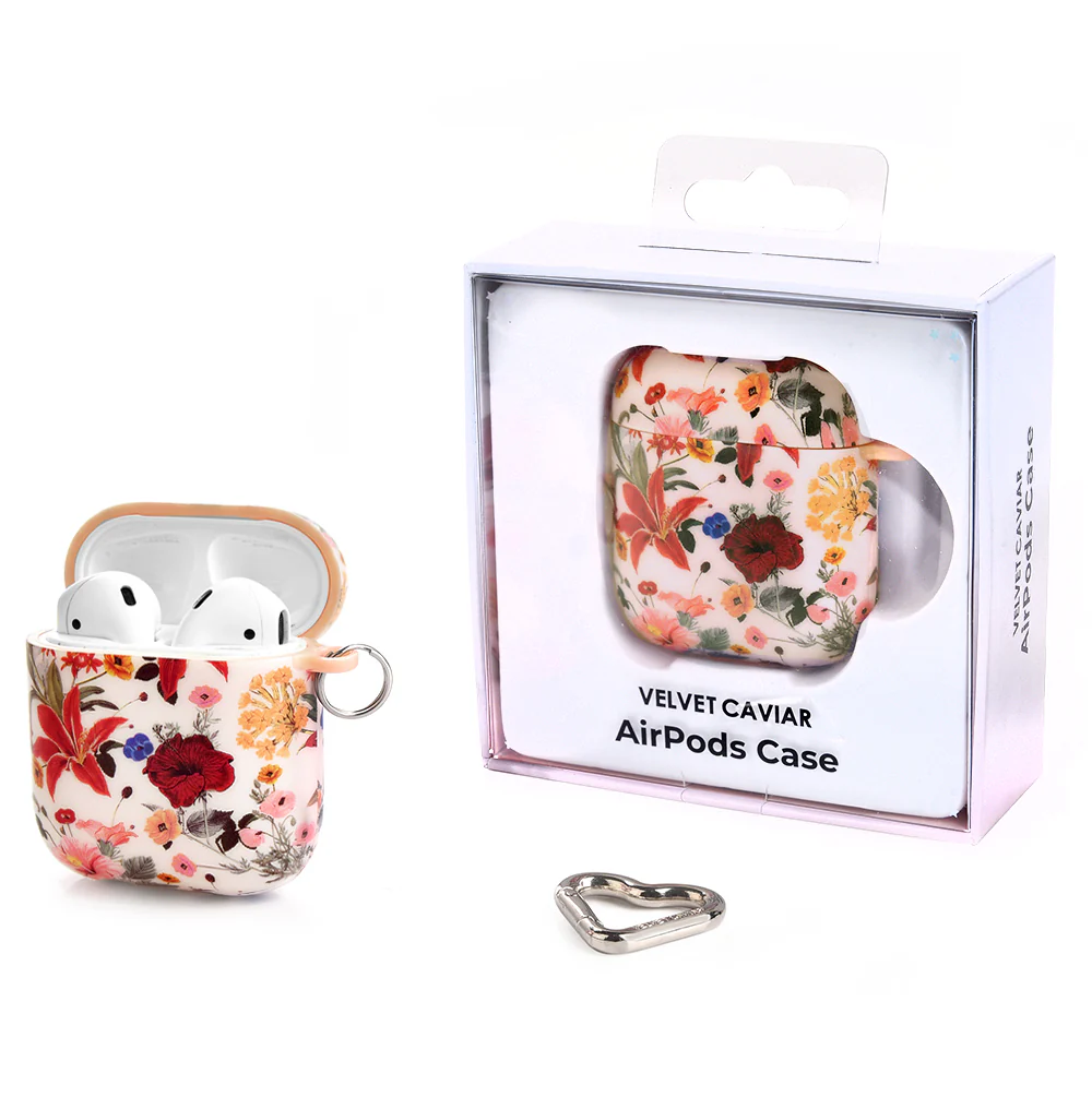 Vintage Floral AirPods Case - Image 4
