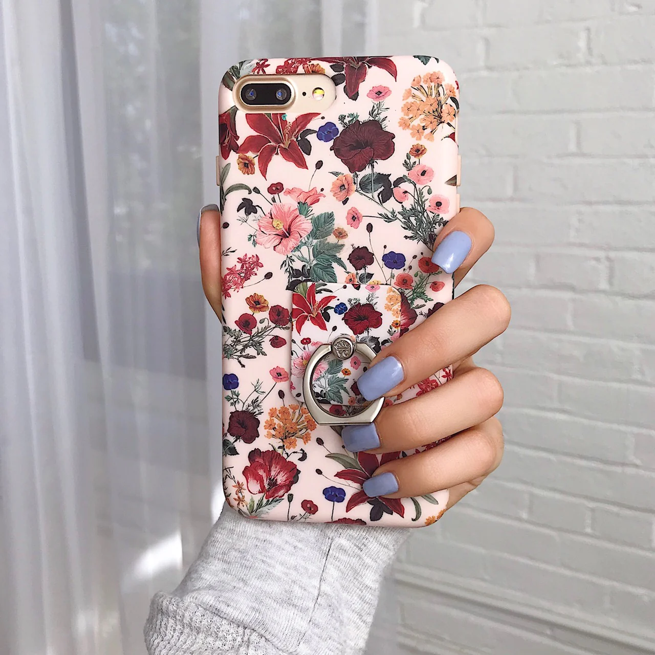 Vintage Floral Phone Ring - Image 2