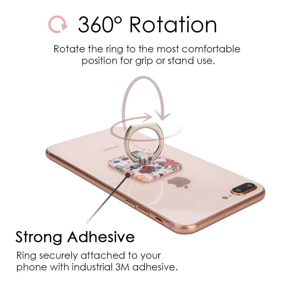 Vintage Floral Phone Ring - Image 4