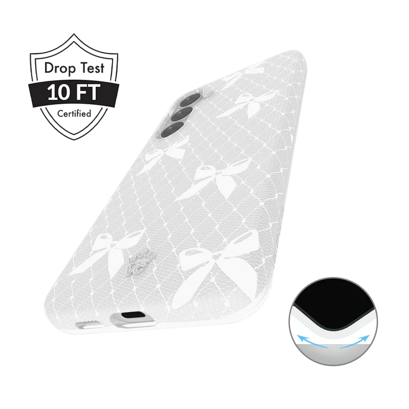 Vintage Lace Bows Samsung Case - Image 11