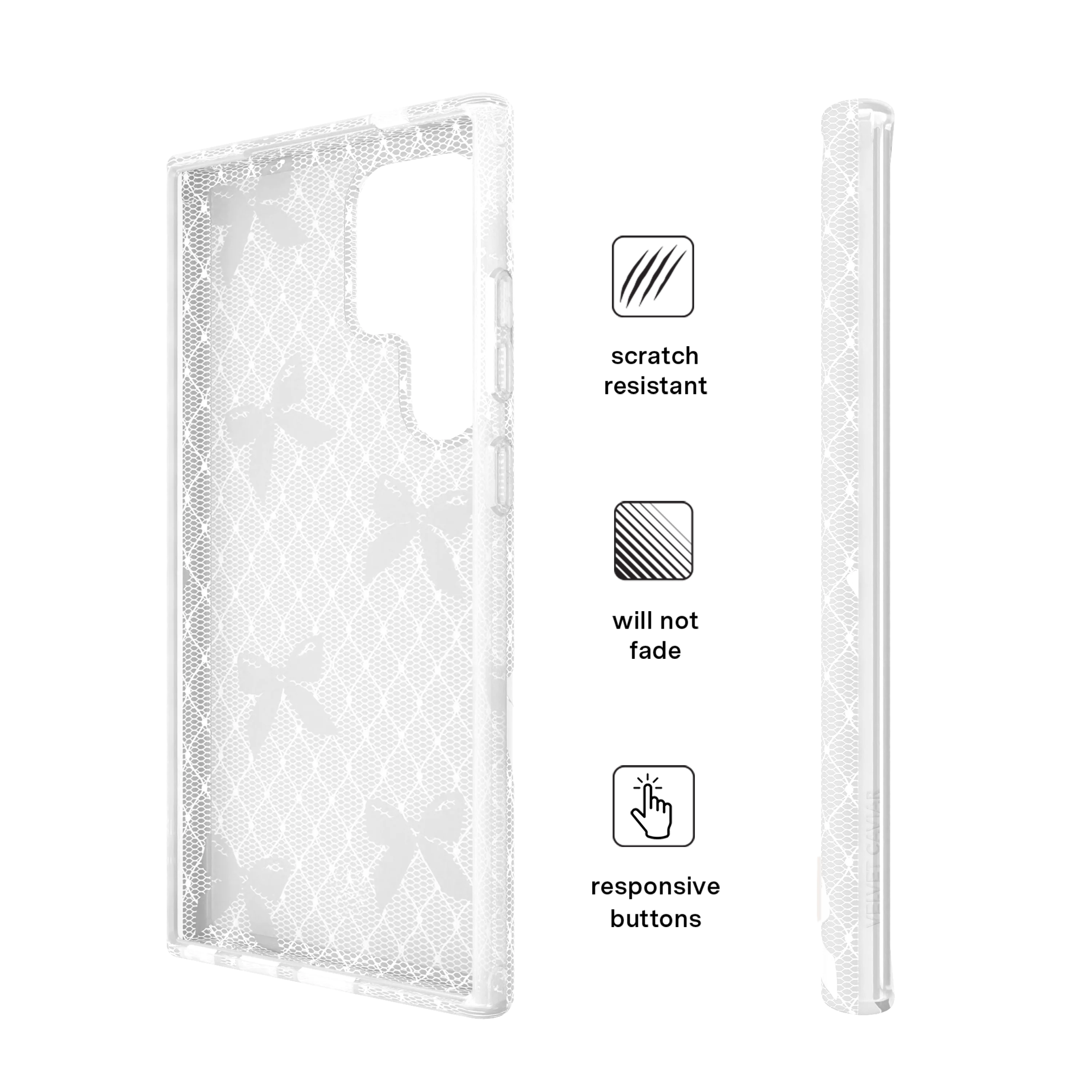 Vintage Lace Bows Samsung Case - Image 18