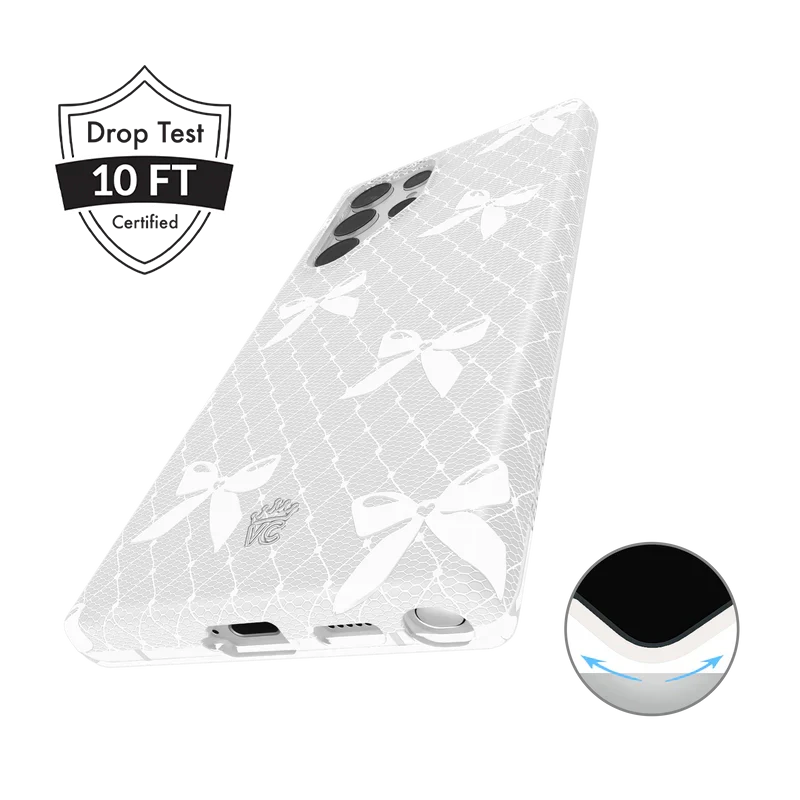 Vintage Lace Bows Samsung Case - Image 46