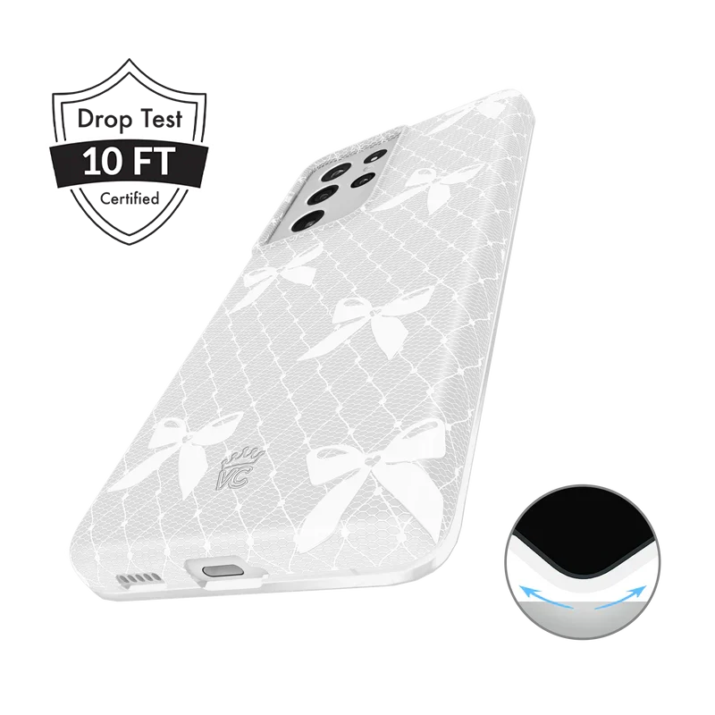Vintage Lace Bows Samsung Case - Image 60