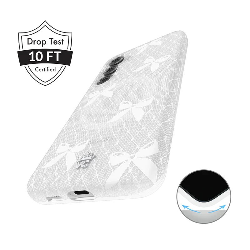 Vintage Lace Bows Samsung Case - Image 71