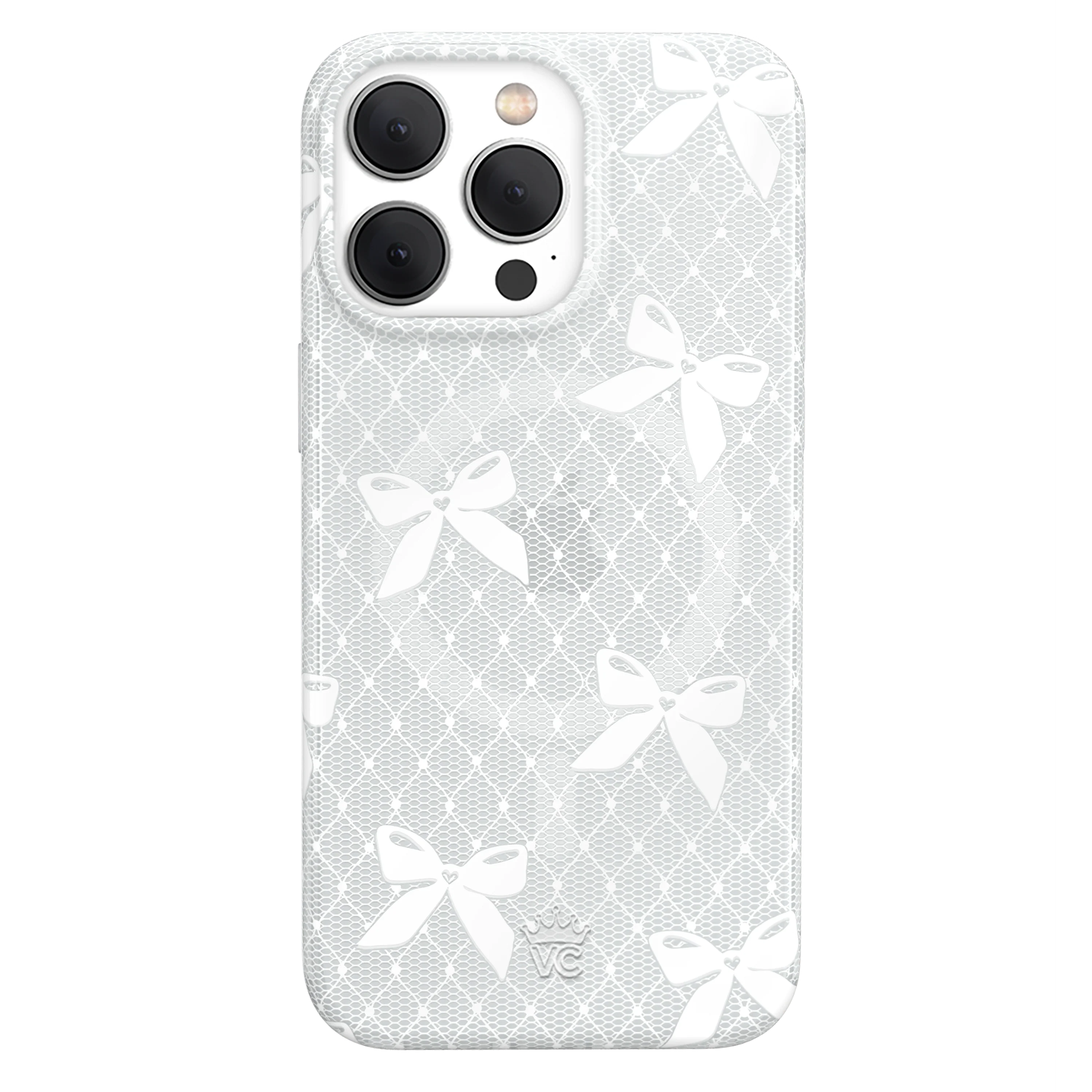 Vintage Lace Bows iPhone Case - Image 7