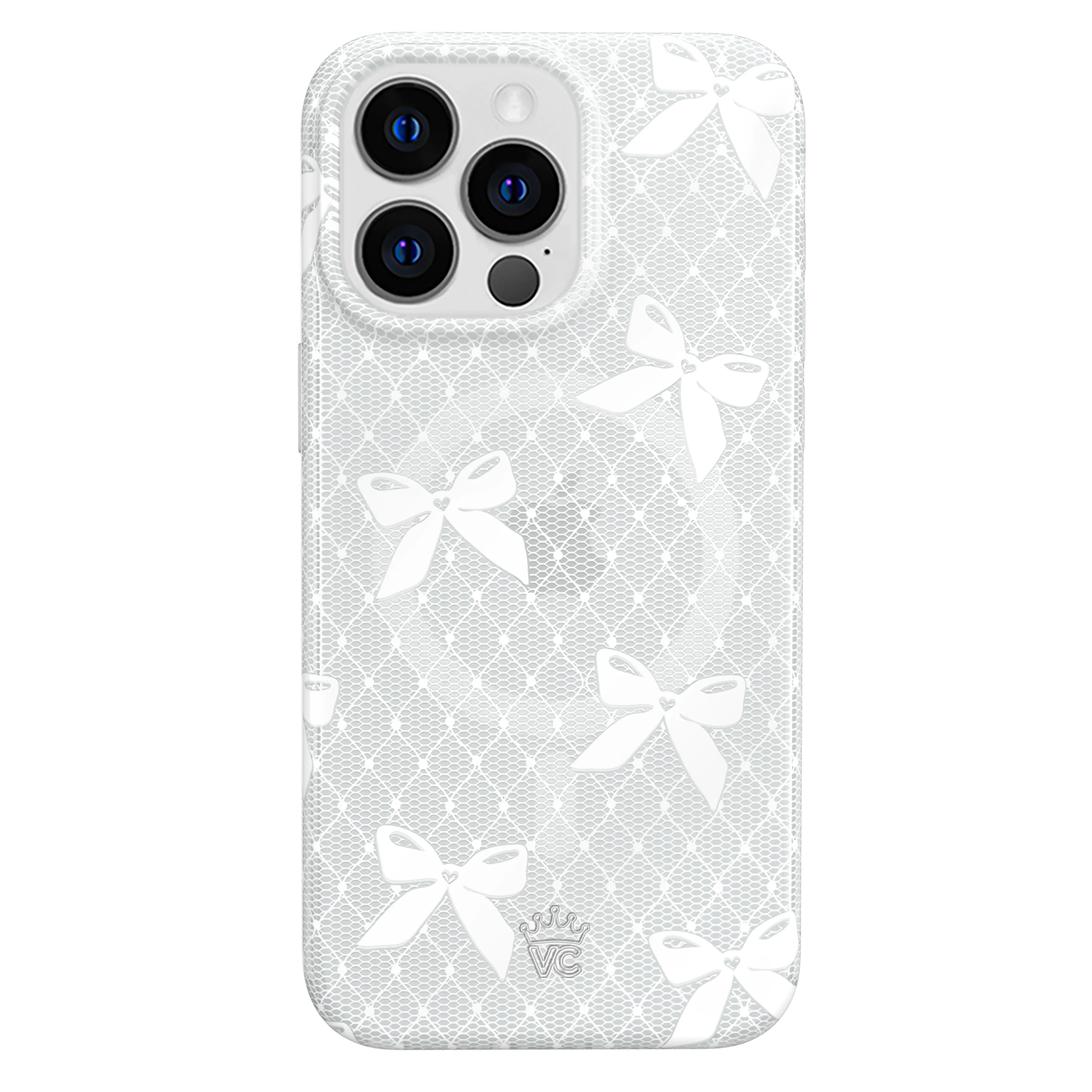 Vintage Lace Bows iPhone Case - Image 79