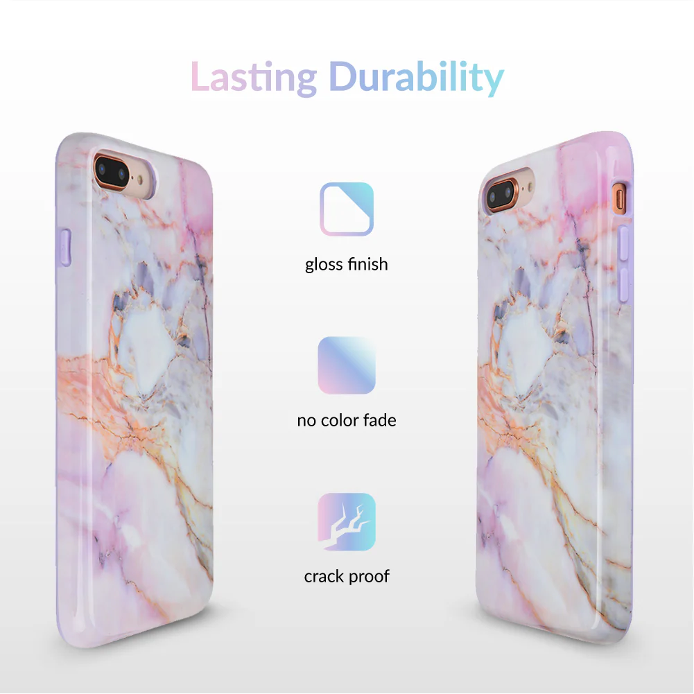 Violet Sky Marble iPhone Case - Image 19