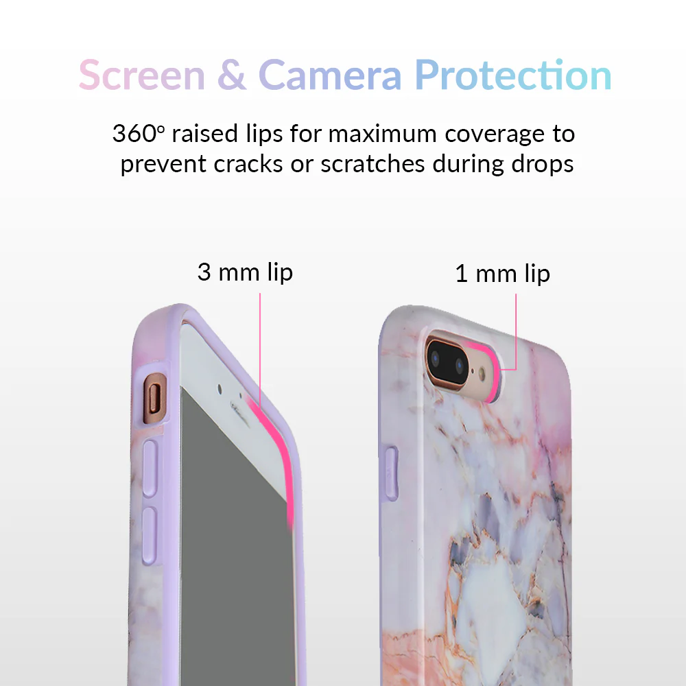 Violet Sky Marble iPhone Case - Image 24