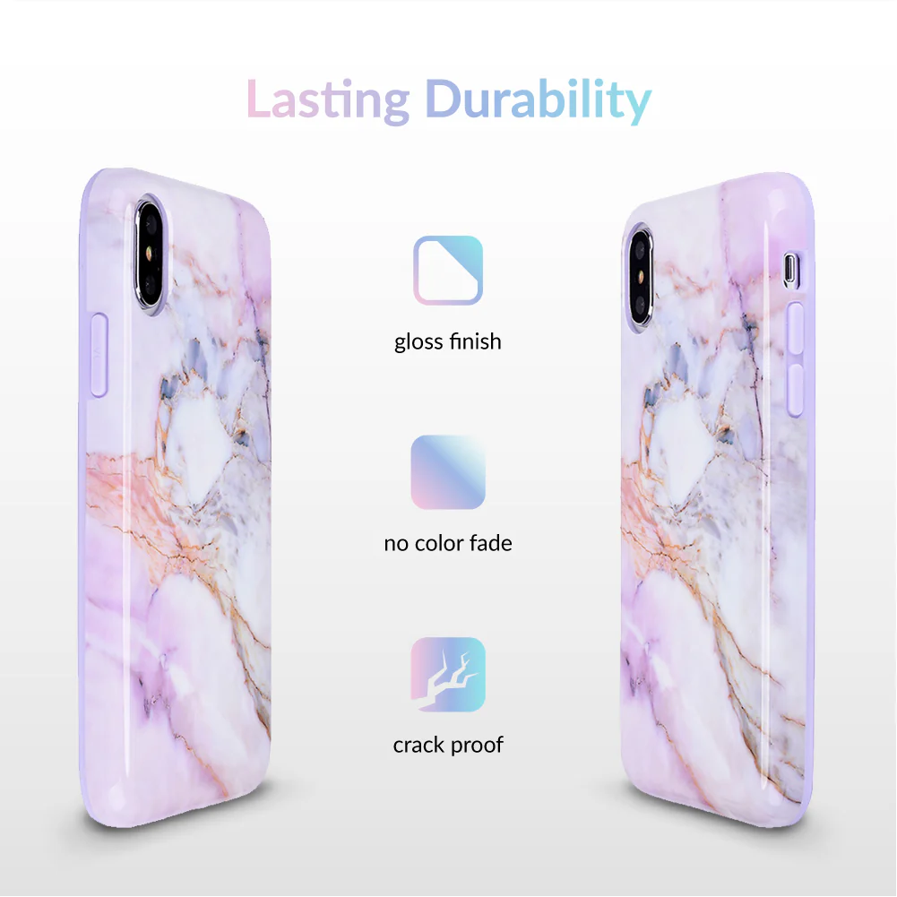Violet Sky Marble iPhone Case - Image 44