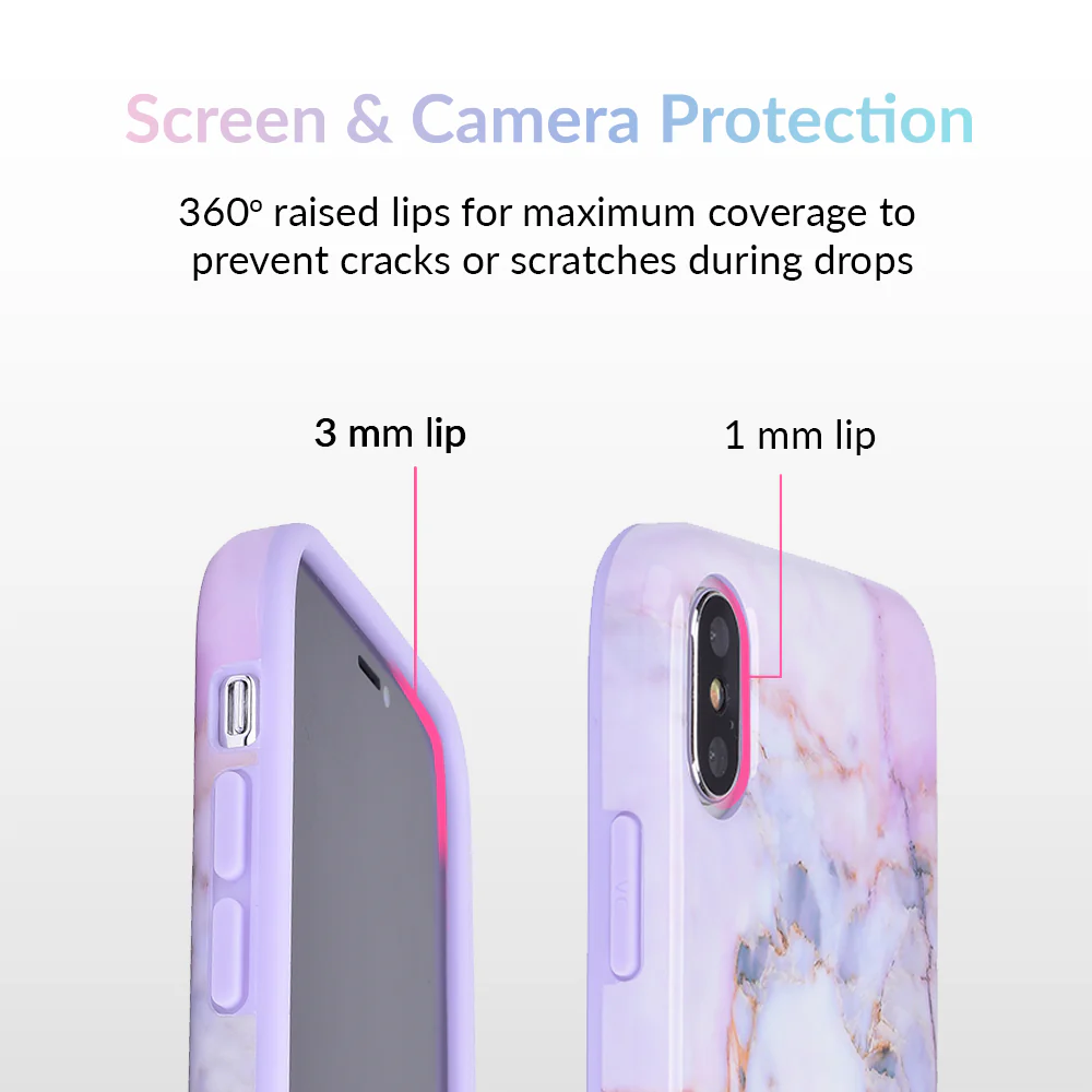 Violet Sky Marble iPhone Case - Image 48