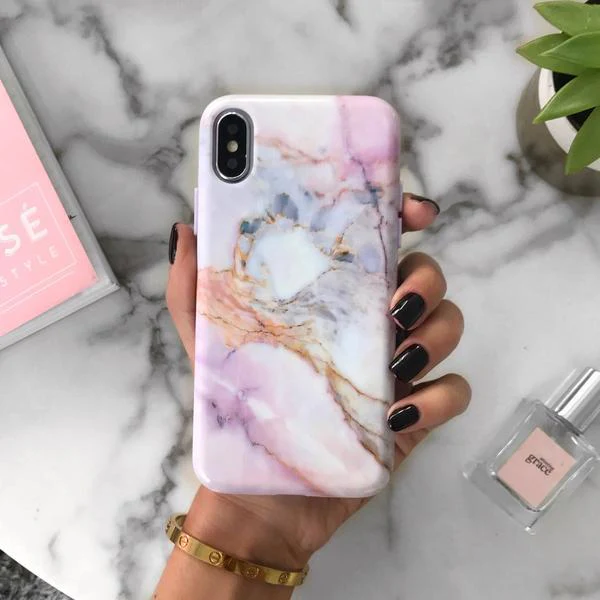 Violet Sky Marble iPhone Case - Image 53