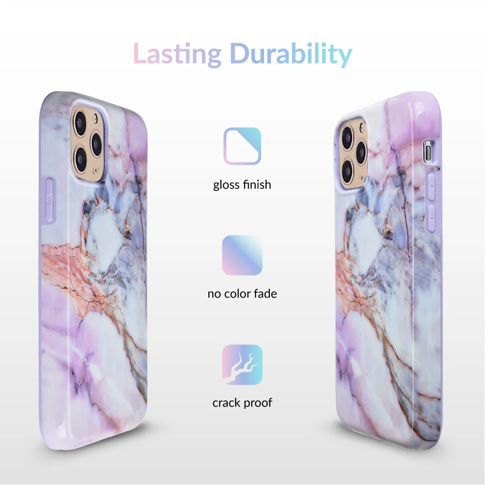 Violet Sky Marble iPhone Case - Image 71
