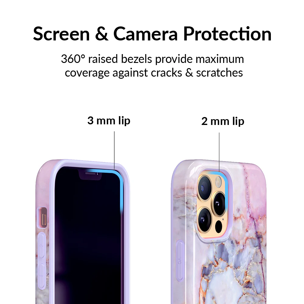 Violet Sky Marble iPhone Case - Image 79
