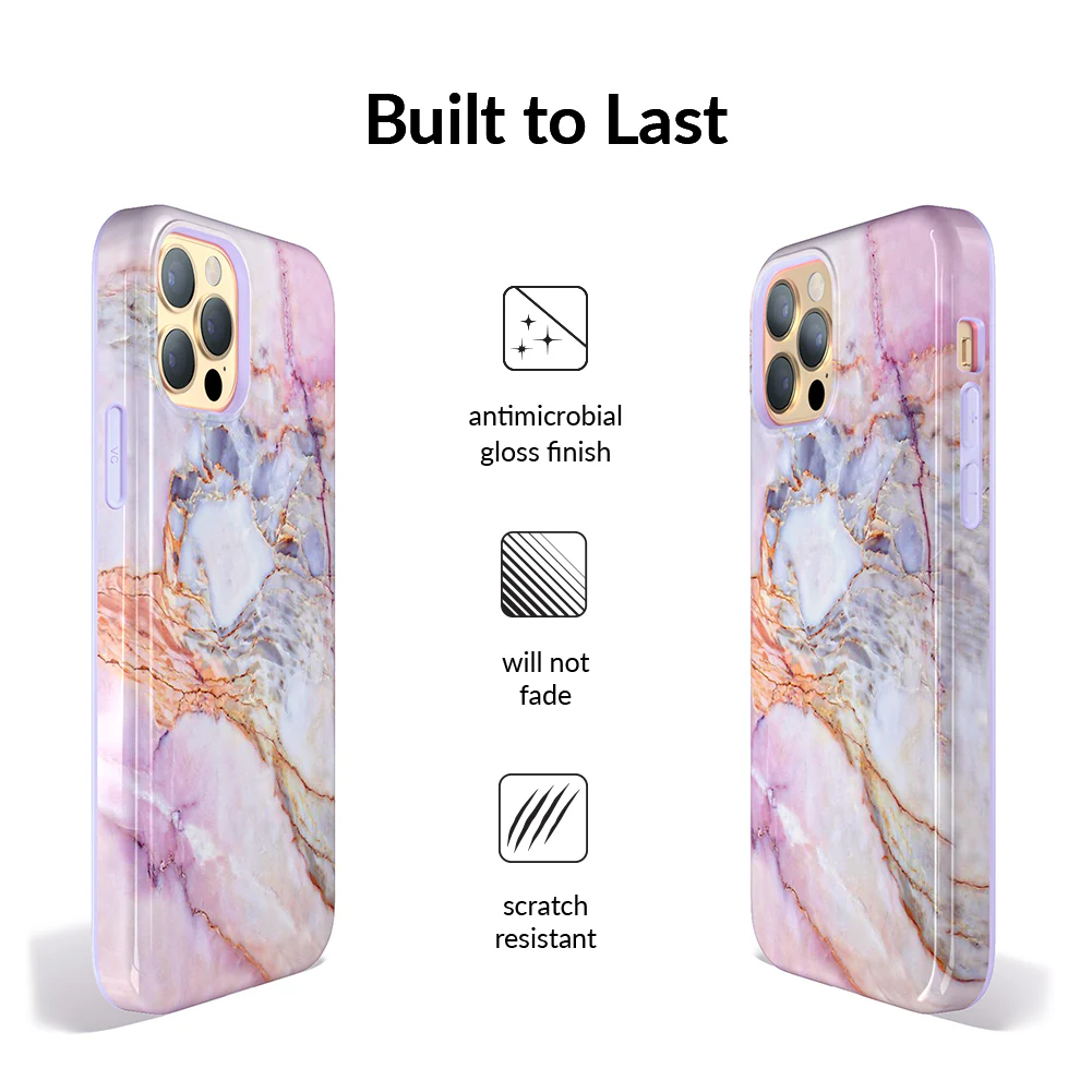 Violet Sky Marble iPhone Case - Image 81