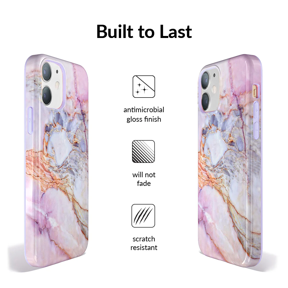 Violet Sky Marble iPhone Case - Image 91