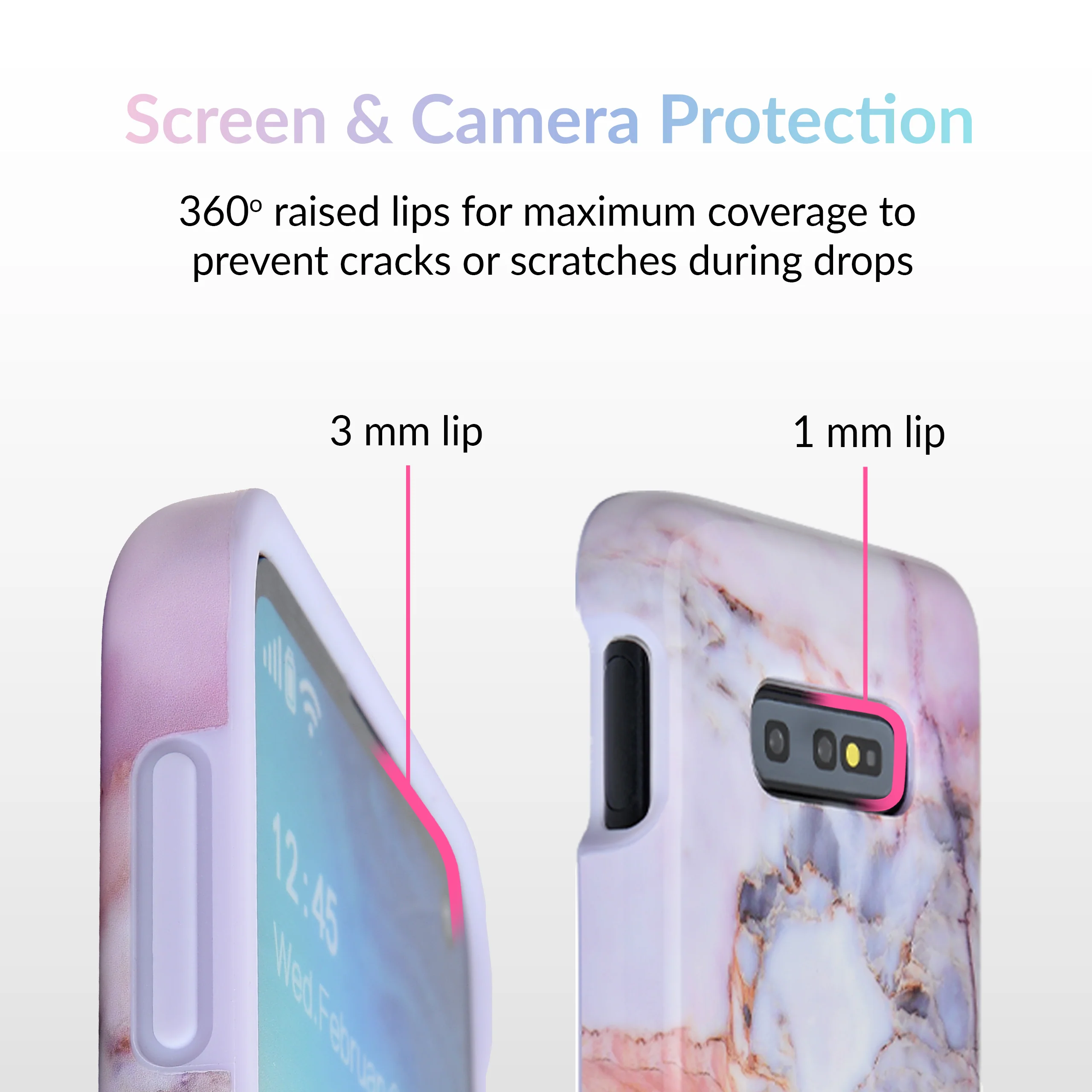 Violet Sky Marble Samsung Case - Image 44