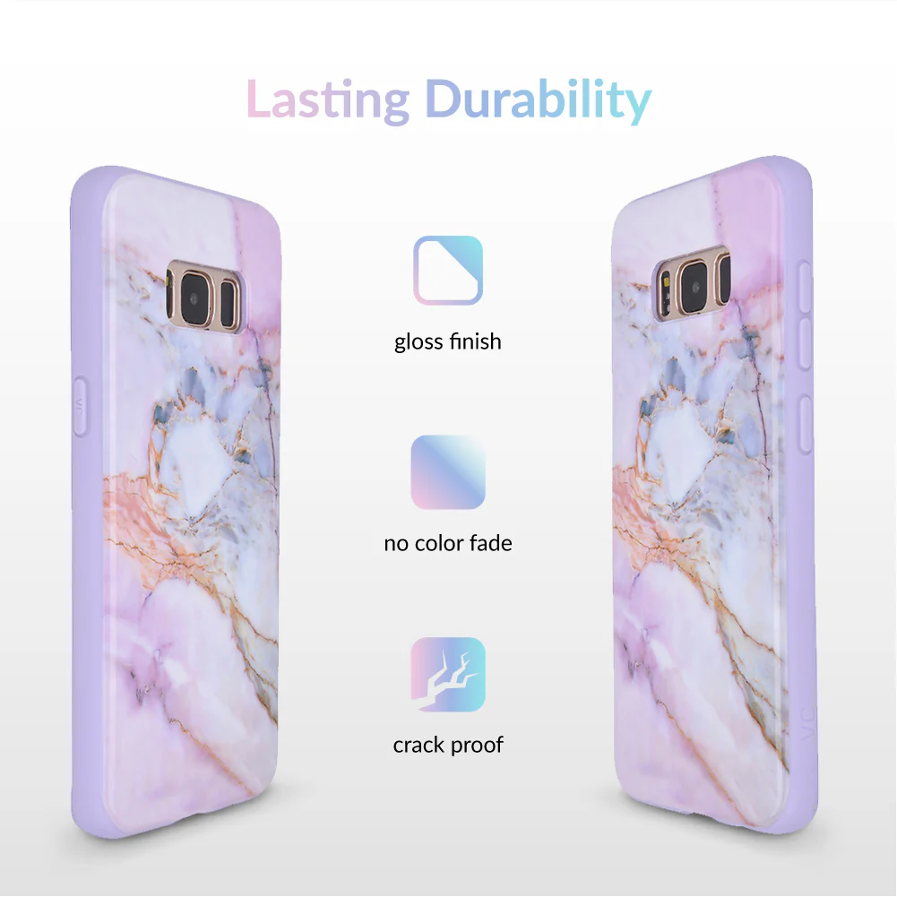 Violet Sky Marble Samsung Case - Image 9