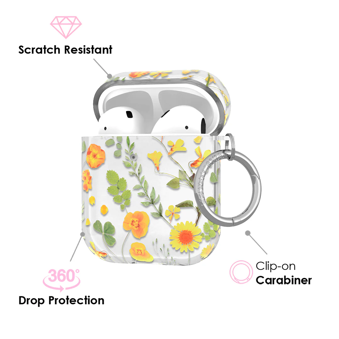 Whimsical Floral AirPod Case - Image 3