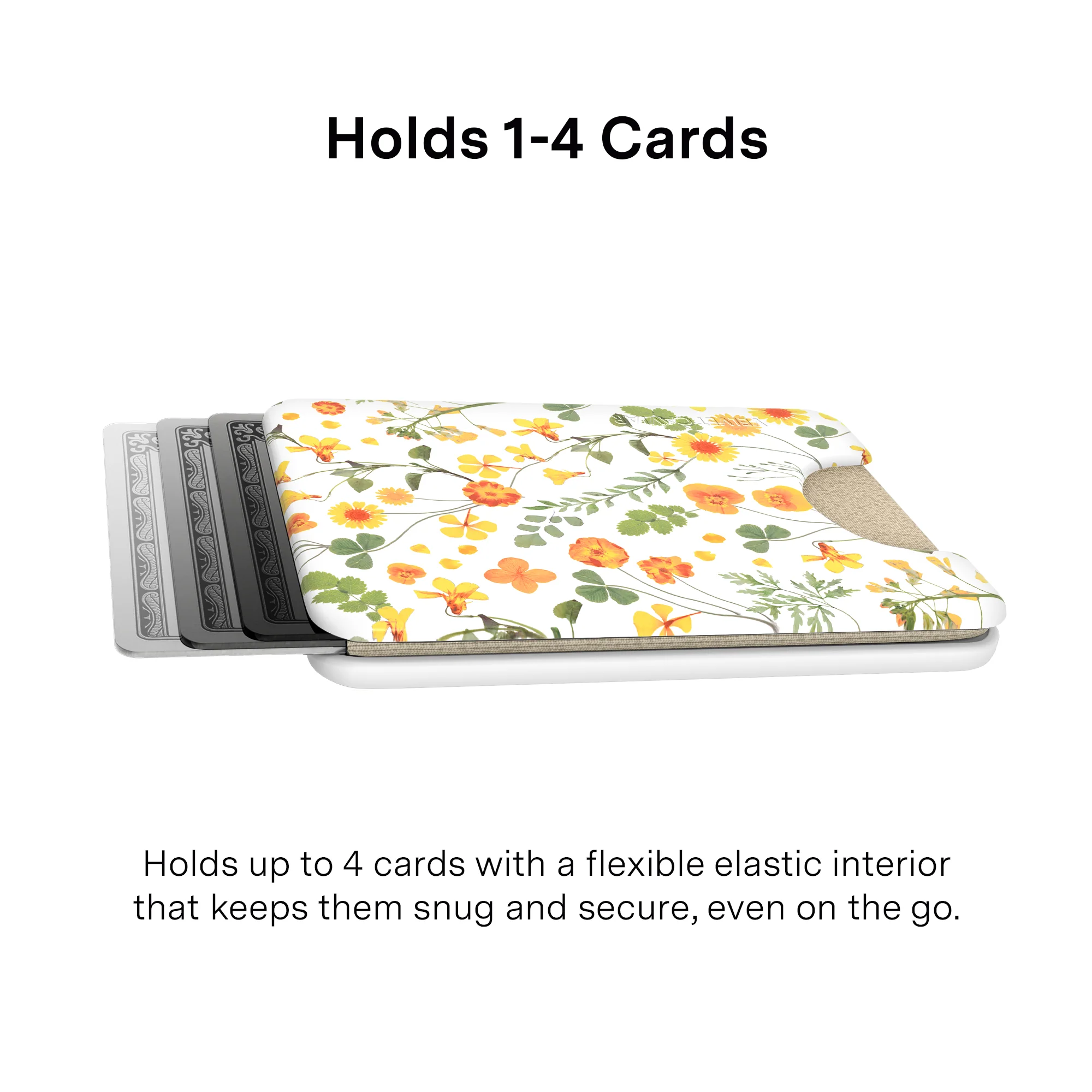 Whimsical Floral MagSafe Wallet - Image 2