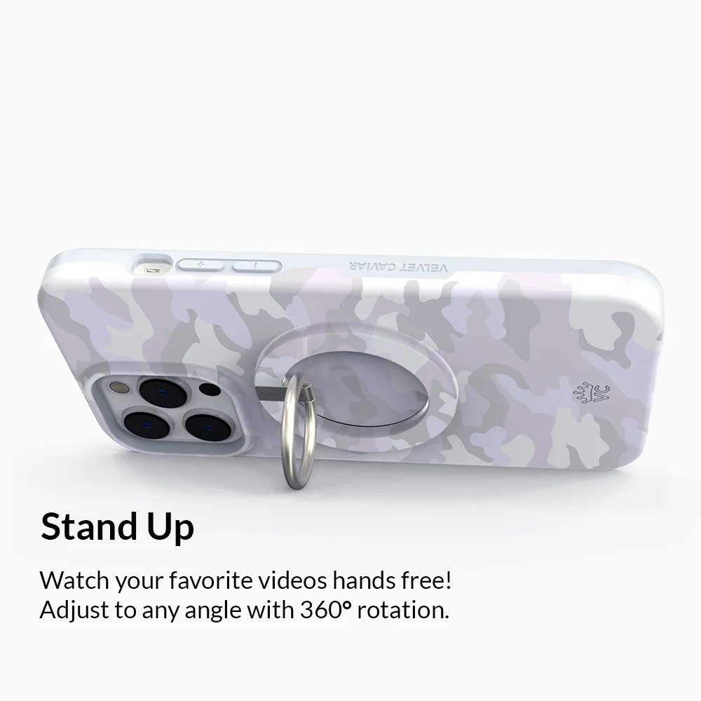 White Camo MagSafe Grip Ring - Image 3