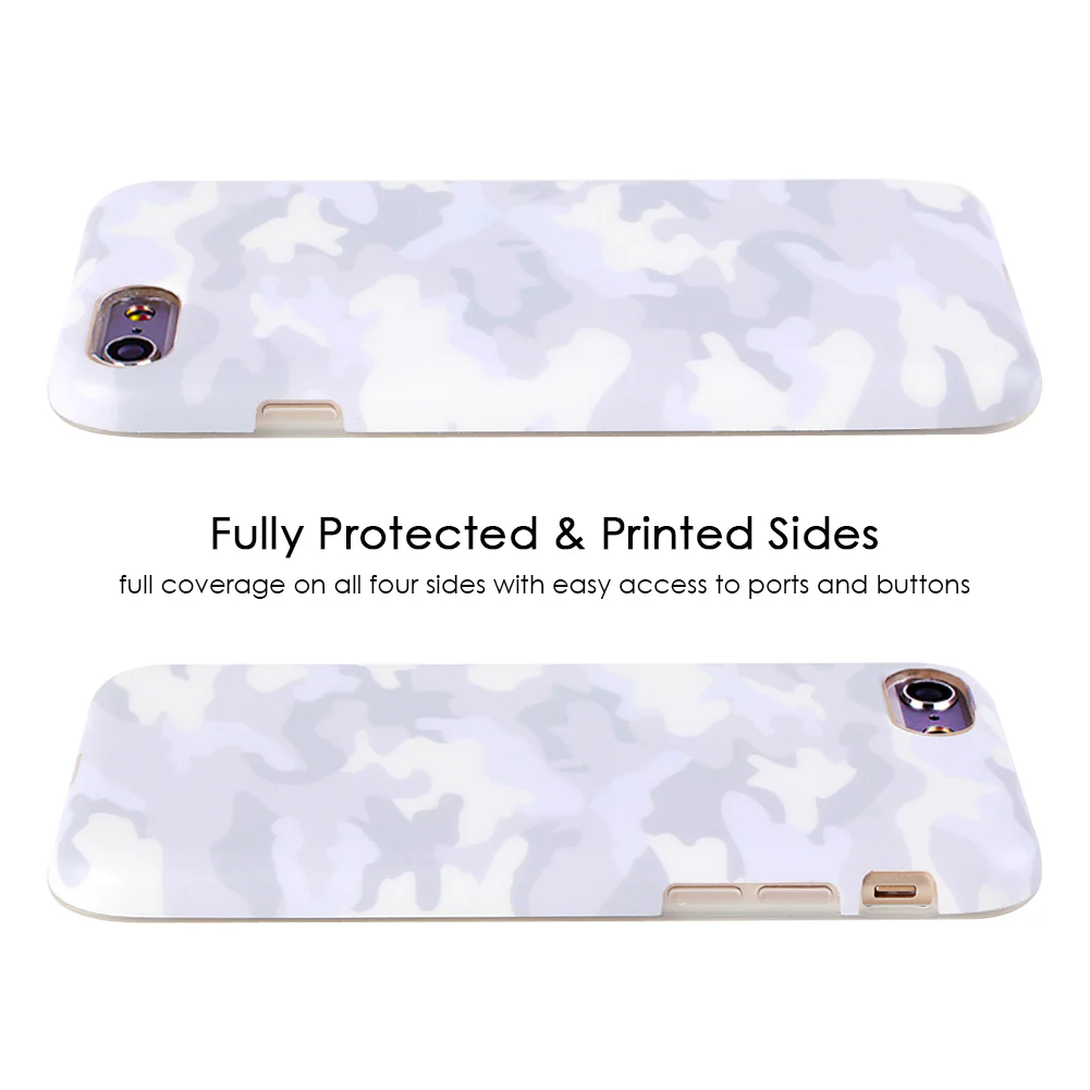 White Clouds Camo iPhone Case - Image 25
