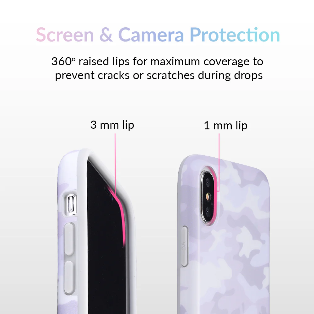 White Clouds Camo iPhone Case - Image 50