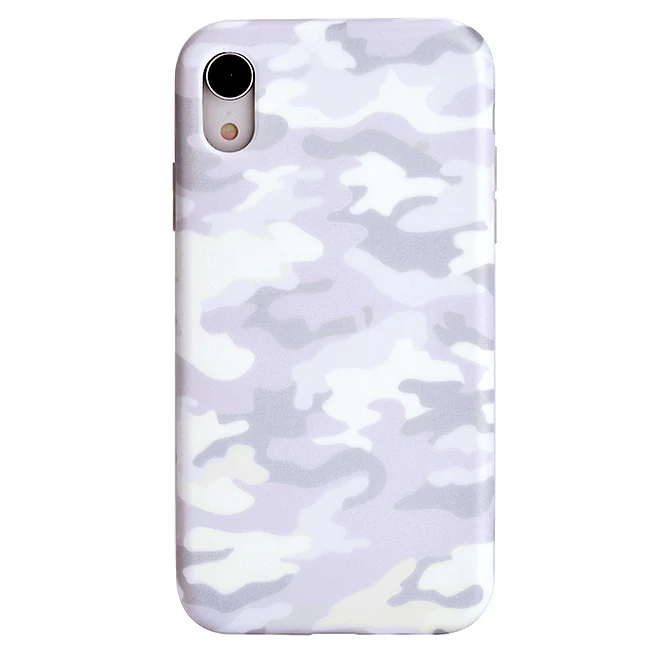 White Clouds Camo iPhone Case - Image 55