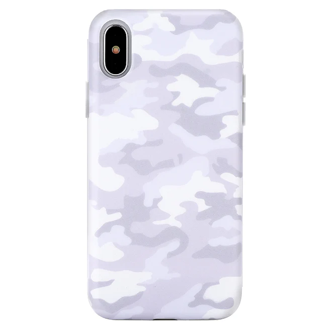 White Clouds Camo iPhone Case - Image 8