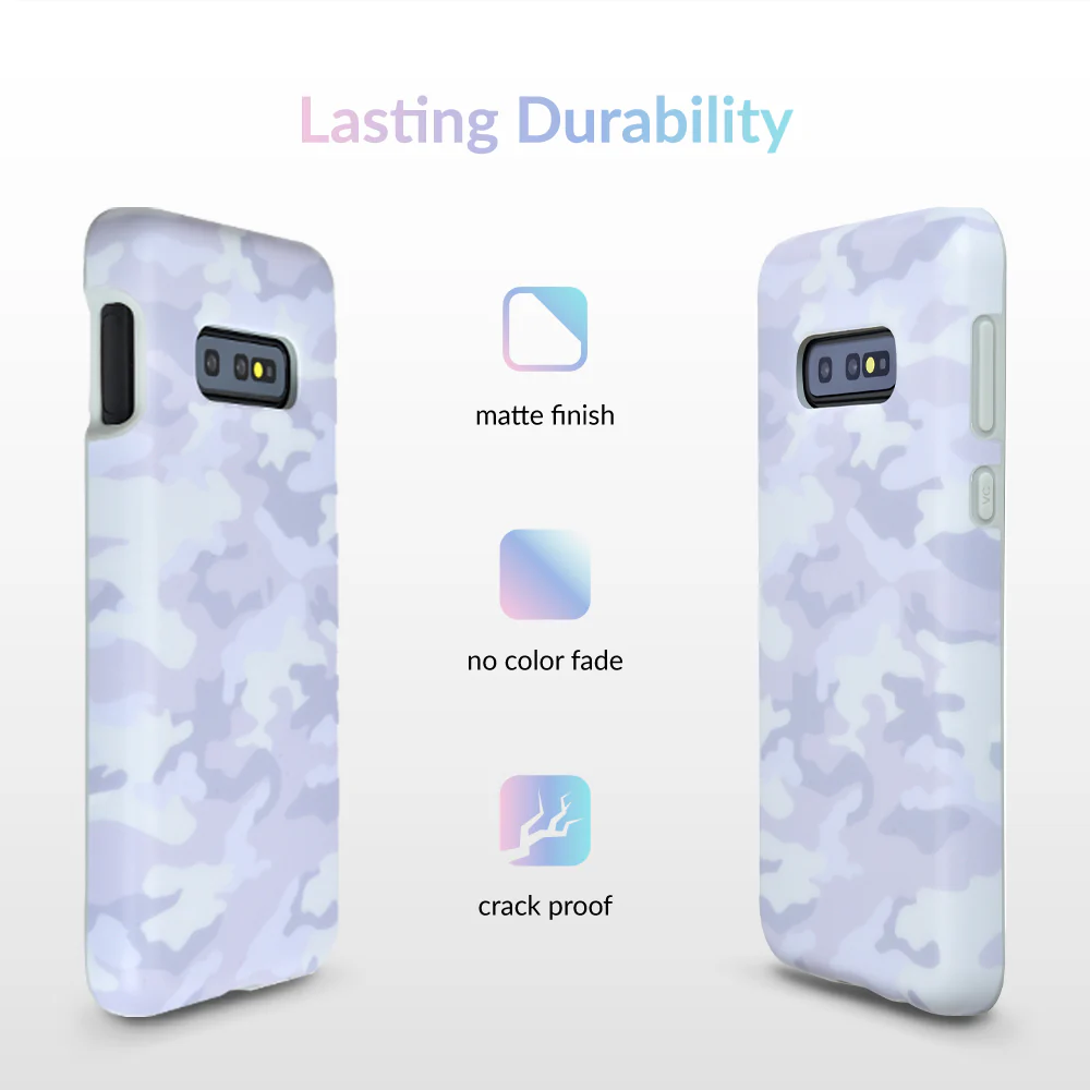 White Clouds Camo Samsung Galaxy Case - Image 22
