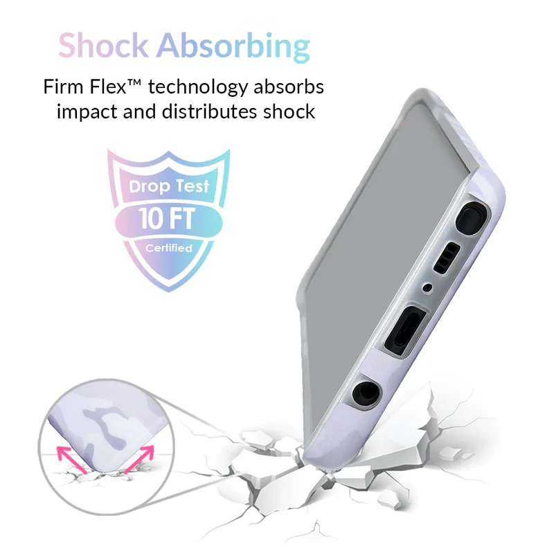 White Clouds Camo Samsung Galaxy Case - Image 3
