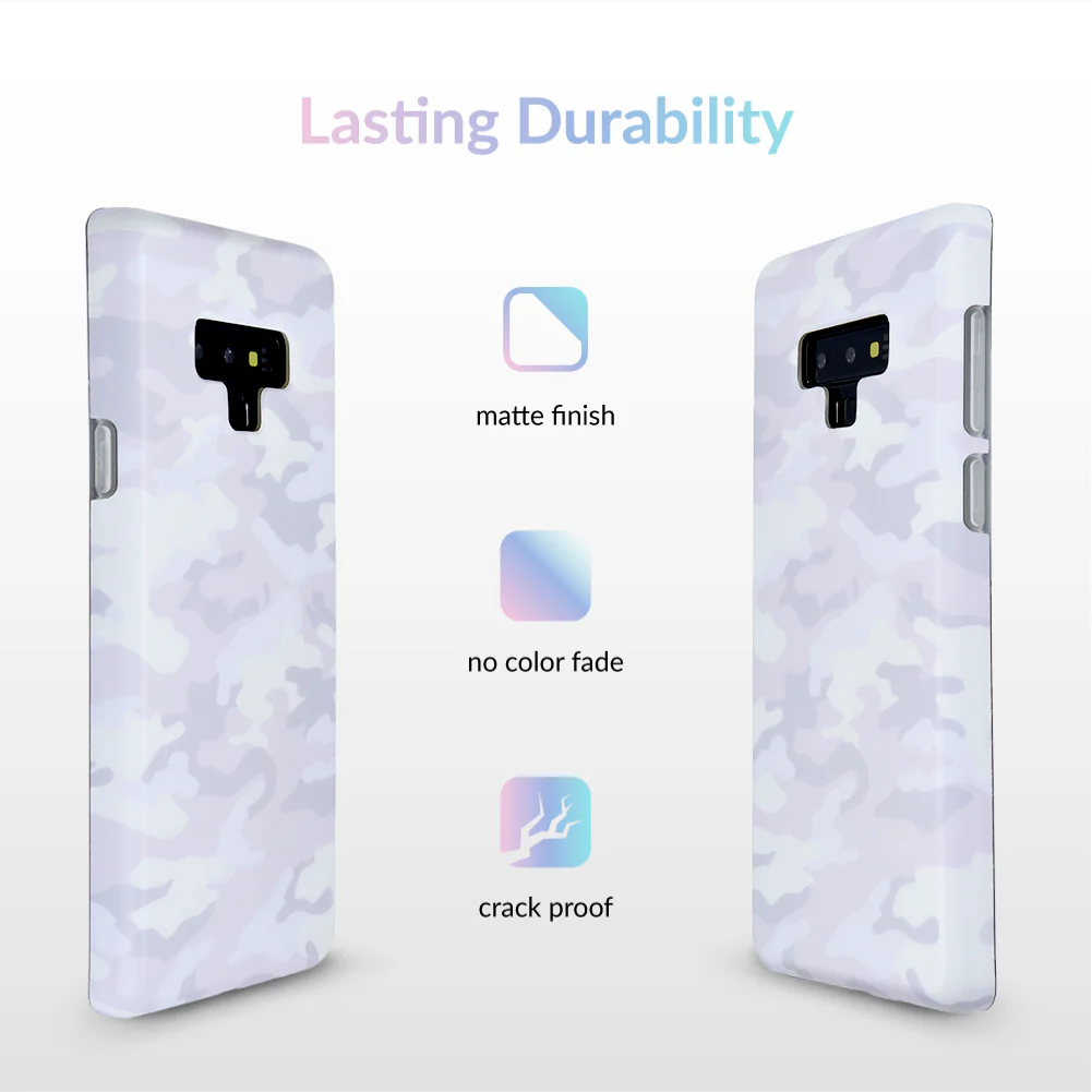 White Clouds Camo Samsung Galaxy Case - Image 4