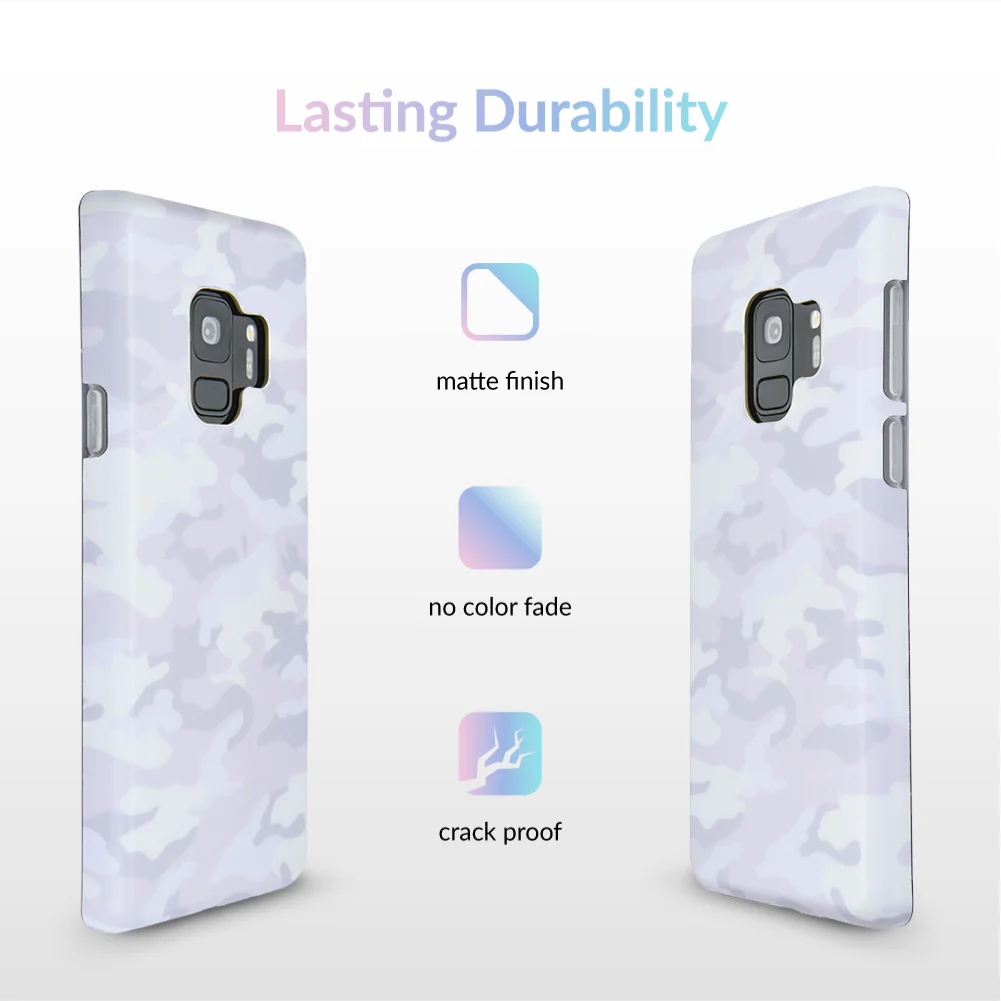 White Clouds Camo Samsung Galaxy Case - Image 9