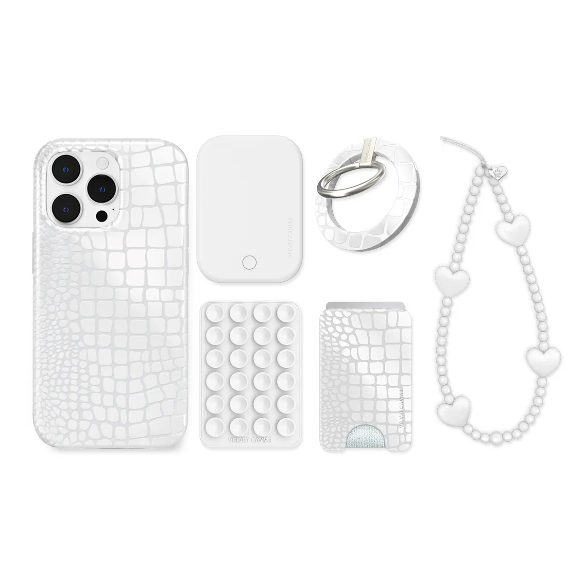 White Croc iPhone Bundle Set - Image 10