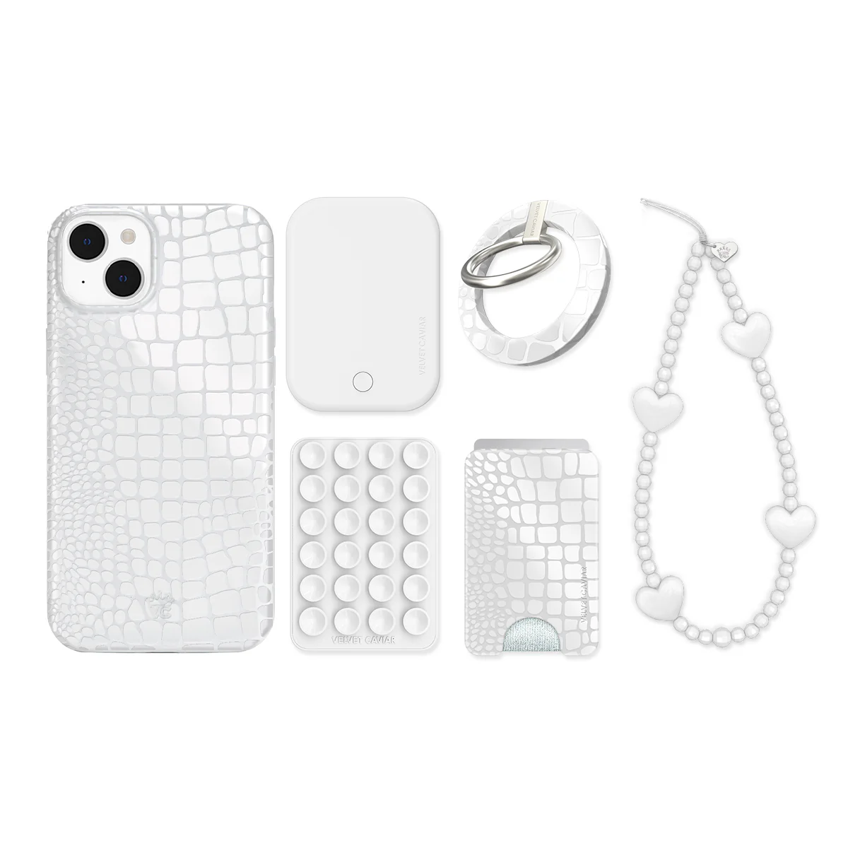 White Croc iPhone Bundle Set - Image 12