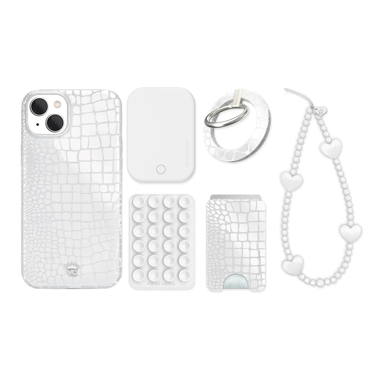 White Croc iPhone Bundle Set - Image 13