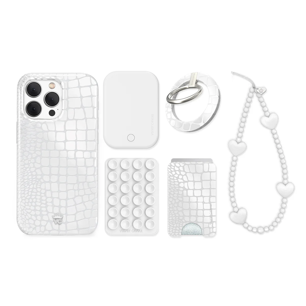 White Croc iPhone Bundle Set - Image 14