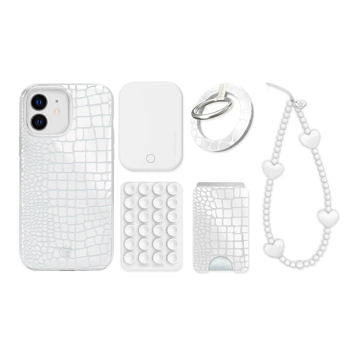 White Croc iPhone Bundle Set - Image 4