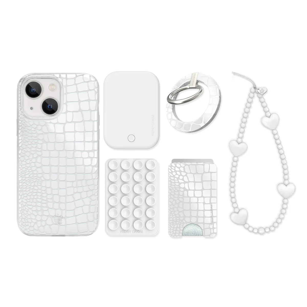 White Croc iPhone Bundle Set - Image 5