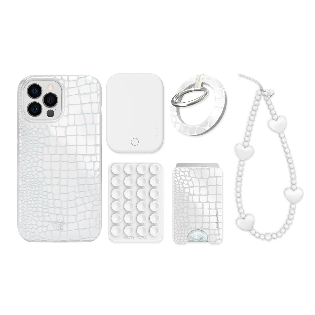 White Croc iPhone Bundle Set - Image 6