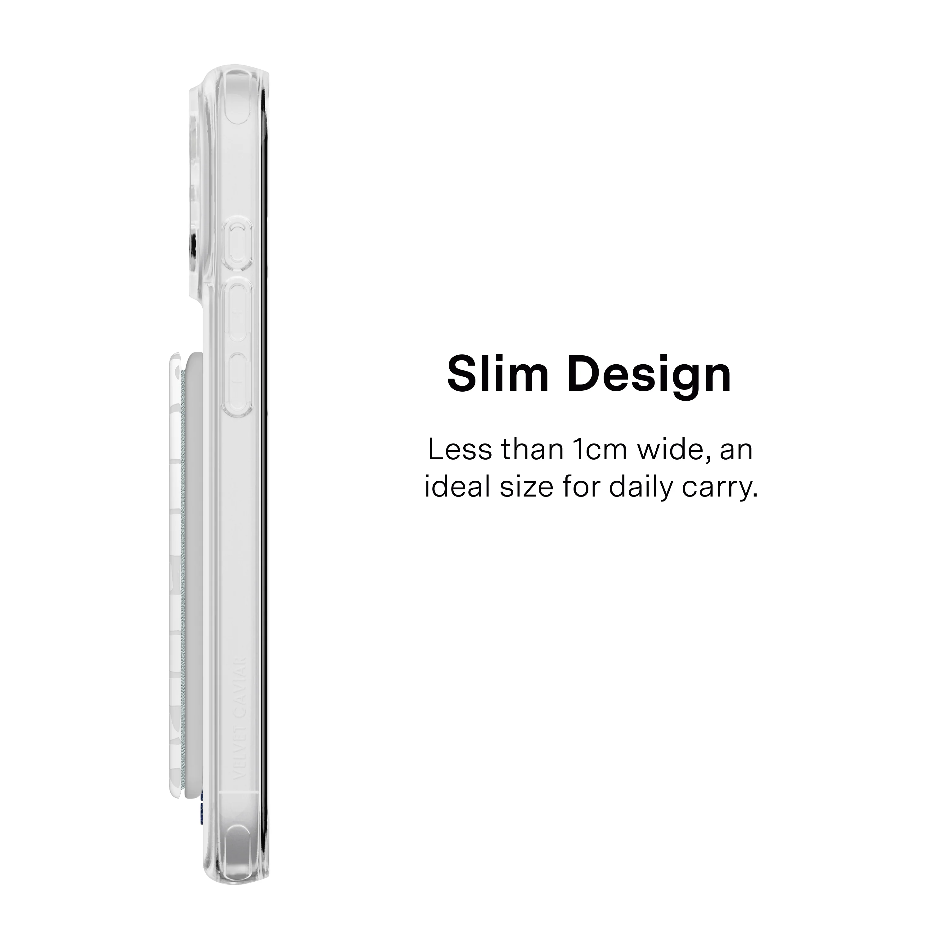 White Croc MagSafe Wallet - Image 5