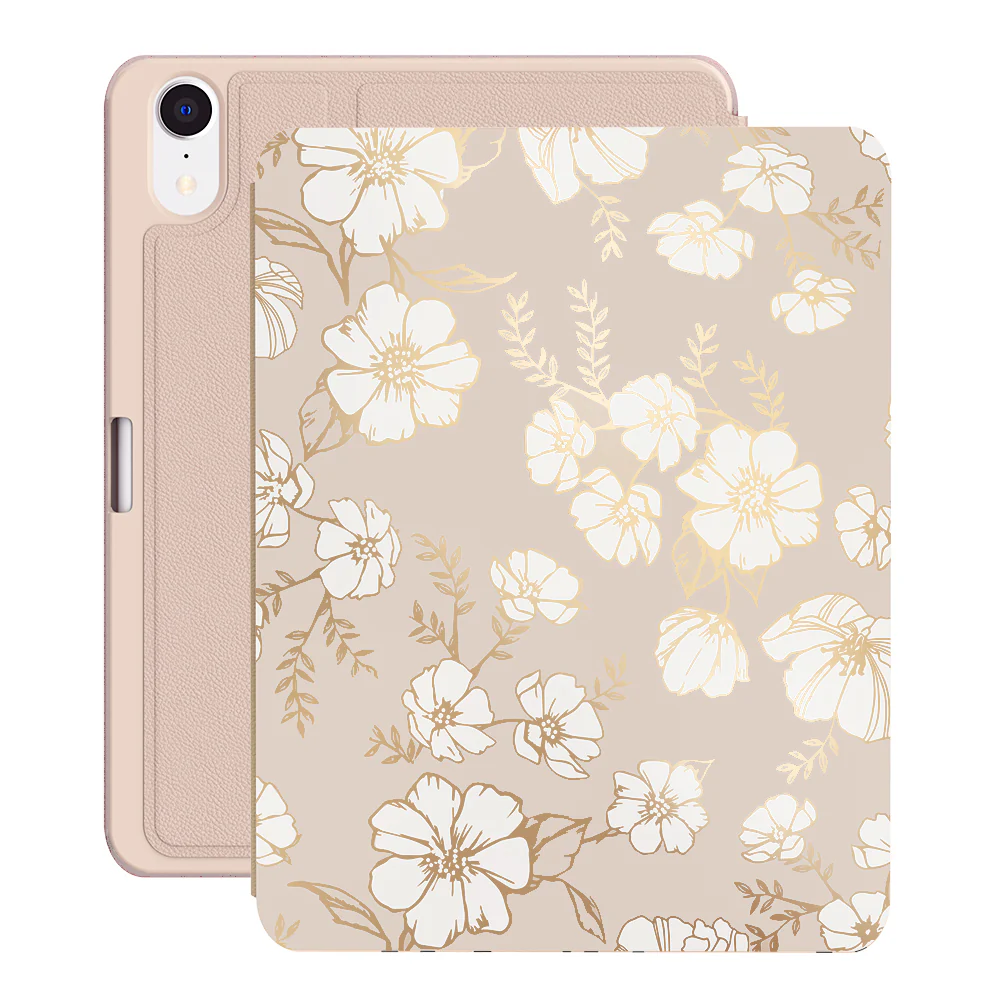 White Floral iPad Case 2.0 - Image 15